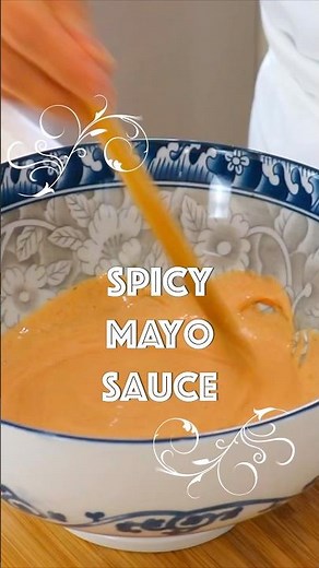 How Restaurants Actually Make Spicy Mayo! #recipe #spicymayo #easyrecipe