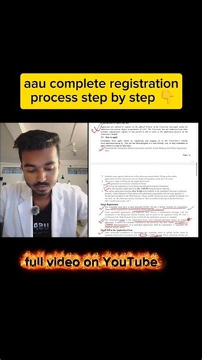 Aau registration process 🚨 step by step complete process 🔥🔥 agriculture University jorhat 📍
