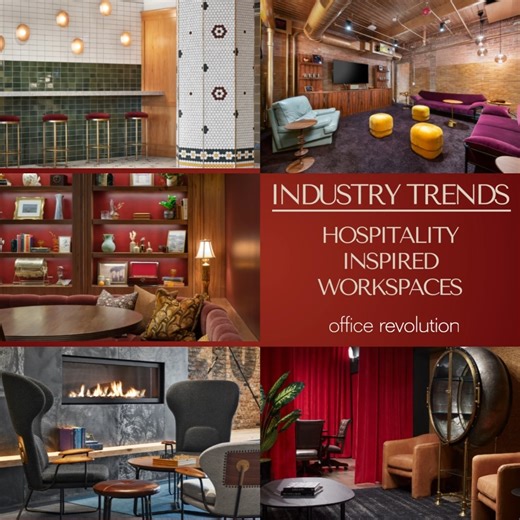 Are boutique hotel interiors the future of office space design? We've noticed an evolution in workplace design—one that draws from the warmth, sophistication, and refined detailing of boutique hospitality environments. Brass accents, vintage-inspired forms, and richly layered materials are converging with clean, contemporary lines to create spaces that feel both nostalgic and forward-looking. This hospitality-inspired direction isn’t just a visual trend—it reflects a deeper shift toward workplac