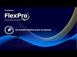 Get to know FlexPro in just 15 minutes