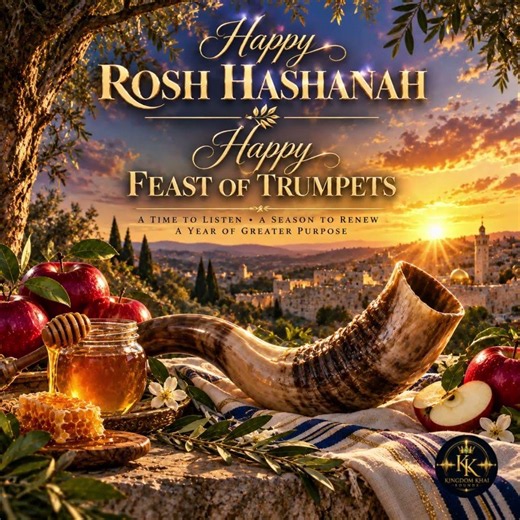 Shabbat Shalom & Happy Rosh Hashanah • Happy Feast of Trumpets