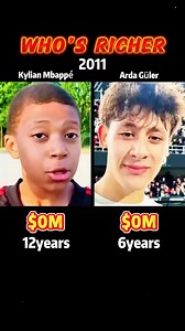 Compare the net worth of Kylian Mbappe and Arda Guler #fyp #networth #networthcomparison #kylianmbap | networthtok