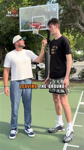 The Tallest Basketball Player Ever 😳🏀 #shorts #nba