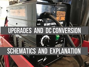 Harbor Freight 90a Welder: DC Conversion & Upgrades!