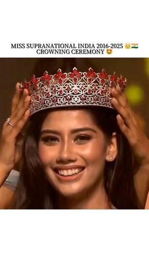 Miss supranational india 2016-2025 🇮🇳👑🤩 crowning ceremony #misssupranational #missindia #shorts