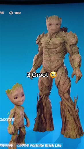 #fortnite #groot #marvelstudios #fyp | groot
