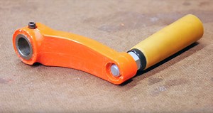 An Old Way To Make A New Crank Handle