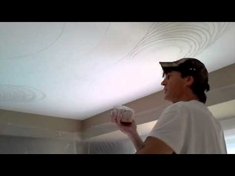 How to do a plaster fancy ceiling