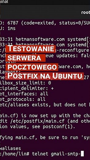 See how to install and configure postfix mail server with dovecot #shorts #short
