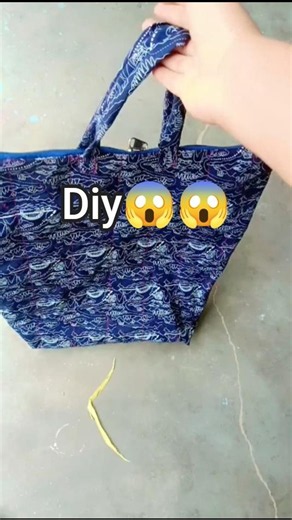 😱 99% लोग नहीं जानते ऐसा Stylish Jhola Bag बनाना 👜✨ #short #shorts #diy
