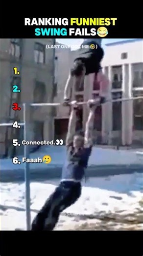 Ranking Funniest Swing Fails 🤯