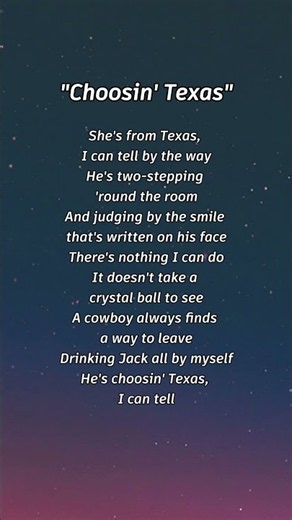 Ella Langley - Choosin' Texas (Lyrics)