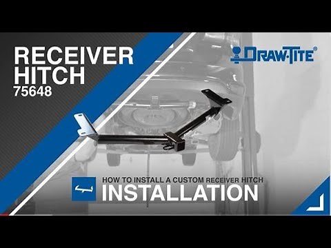 2009-2020 Dodge Journey Hitch Install - Draw•Tite® 75648 Class III 2in Receiver