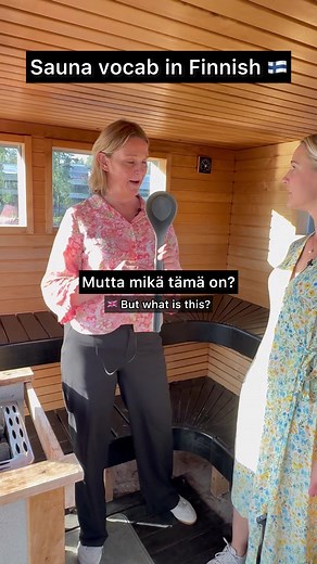 Learn Sauna Vocabulary in Finnish