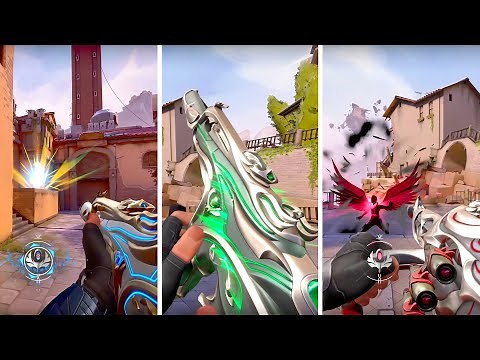 Valorant New "Sovereign 2.0" Skin Bundle In Game Showcase