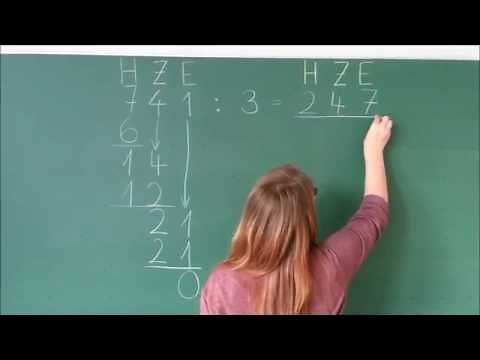 Schriftliche Division