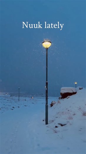 Visit Nuuk on Instagram: "December has arrived, brought cozy along. ❄️ Credit: Gerth Lyberth - Visit Nuuk #nuuk #visitnuuk #greenland #snow"