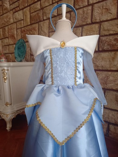 BLUE AURORA DRESS. Aurora Dress. Disney Costume for Baby. Disney Princess Aurora Dress. - Etsy