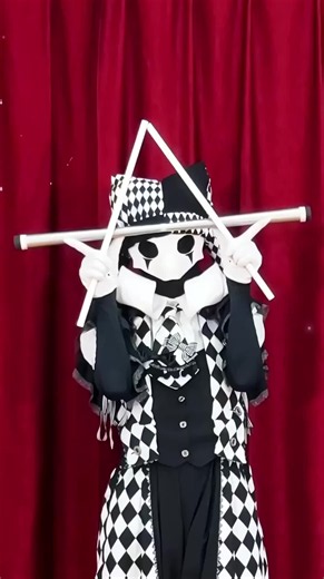 😈 Credit; PESTRiCA on X Music; BGM Midnight Sax-1 / ぷりぴんBGM #jester #devilsticks #performance #act #trick