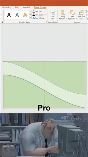 How to design welcome slide in powerpoint 😱 #powerpoint #office #presentation