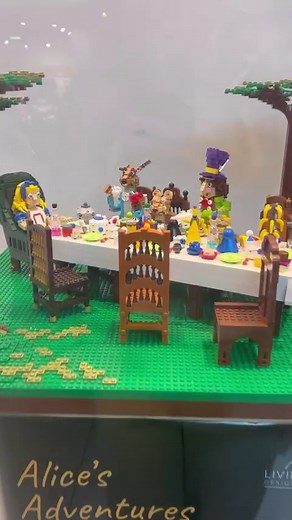 Keep the kids entertained this summer at our new Alice in Brickland LEGO exhibition! Enjoy giant LEGO sculptures, inspired by the magical tale of Alice in Wonderland ♥️♣️💯🐰🫖👑 And don’t forget to #SnaptoWin one if 9 amazing LEGO sets - more details of how to enter on our stories now. #livingston #livingstondesigneroutlet #outletshopping #summerholidays #whatson #whatsonlivingston #whatsonscotland | Livingston Designer Outlet