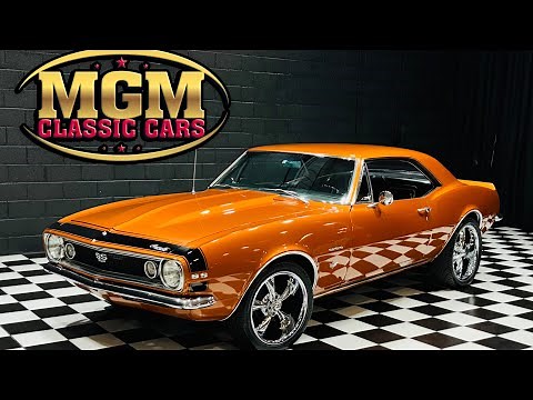 1967 Chevrolet Camaro restored for sale Visit our website Mgmclassiccars.com