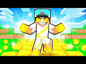 Playing as a GOLDEN GODDESS in Minecraft With Crazy Fan Girl!