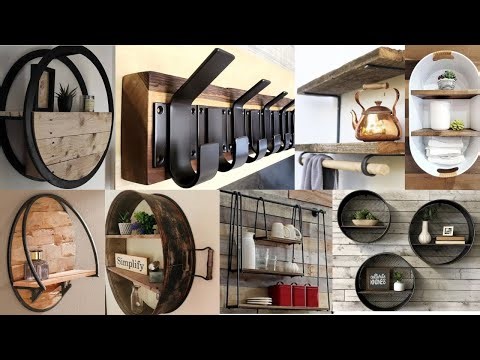 From Scrap to Statement | Industrial Wood & Metal Wall Décor and Shelving Ideas