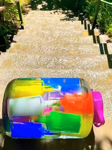 Stunning Glass Bottle Breaking Video