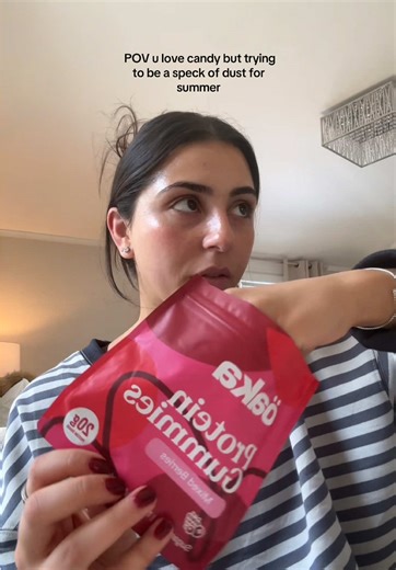 85 cals & 20g protein per bag… there is NO excuse | protein candy