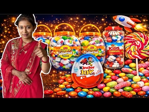 UNBOXING ASMR NEW CHOCOLATE OPEN ALLA LOLIPOPE CENDY ALLA ITEMS (51) #live #asmr