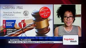 Survival Planning | PMTA Advice for Independent E-Liquid Companies ***New Release - Full Interview*** It’s mostly a cliché to say time is a precious commodity: of course, it is. We all live under the specter of imminent demise. But cruel is life when someone or something intervenes and pronounces an abrupt end, thus stealing away time so vital to life and business. In this episode of RegWatch we present a practical guide to the FDA’s onerous Premarket Tobacco Application process which—thanks to 