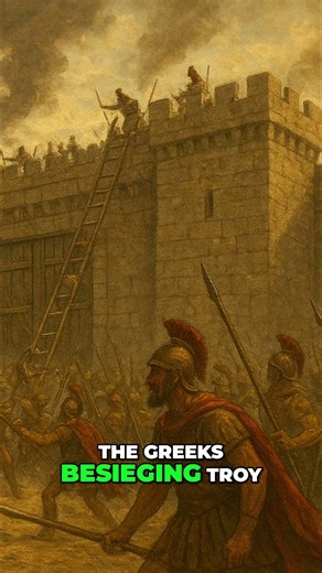 Trojan War: 10 Years Siege Explained (Myth vs Reality) #shorts