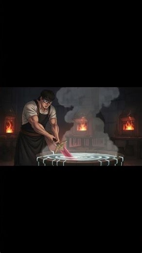 Forging a Sword ASMR ⚔️ | Satisfying Blacksmith Sounds