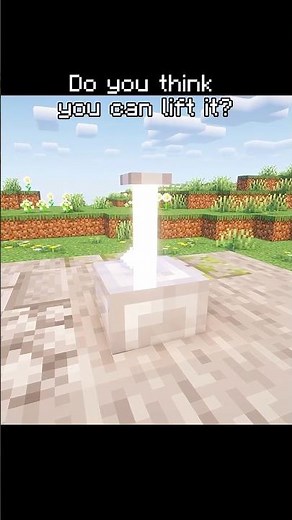 Only the Worthy Can Build Thor's Hammer in Minecraft