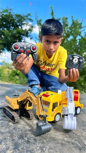 Rc excavator vs jcb Bulldozer testing