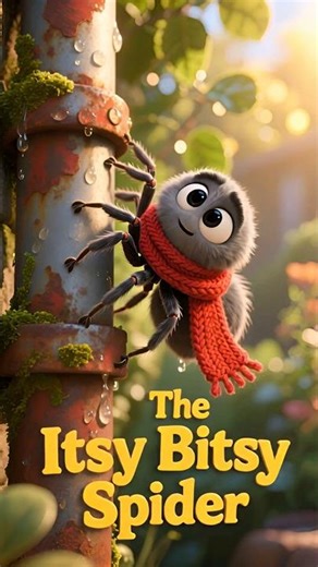 The Itsy Bitsy Spider 🕷️🎶 | Classic Sing Along Toddler Nursery Rhyme Kids Song #nurseryrhymesong