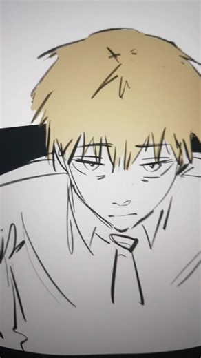 Depressed Denji - Chainsaw Man Animatic Art