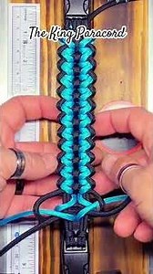Sanctified #paracordbracelet | Stunning Two-Color Survival Bracelet #diy #knot #handmade
