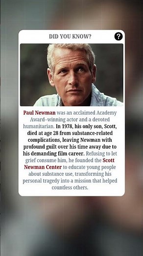 How Paul Newman Turned Tragedy into a Lifesaving Mission