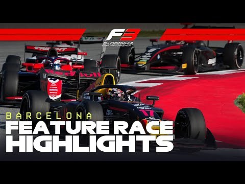F3 Feature Race Highlights | 2025 Spanish Grand Prix