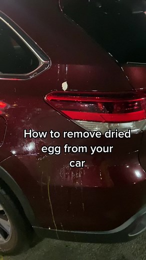 Effective Ways to Remove Dried Egg from Car Paint