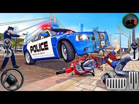 Police Transport Truck Game - Bike Delivery Part 2🚨 Police Simulator Car Patrol - Android Games 🚧