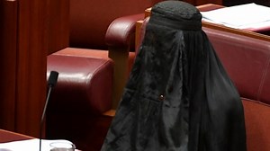 Far-right senator wears burka in Australian parliament