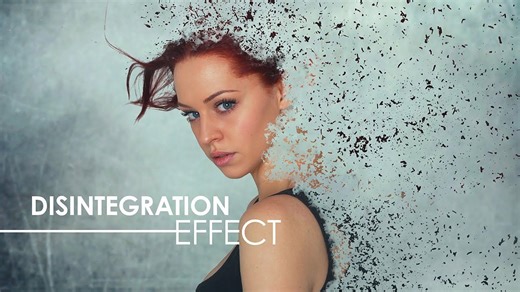 Disintegration Effect - Photoshop Tutorial