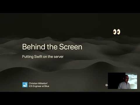 Christian Mitteldorf - Behind the Screen — Putting Swift on the server (2023)