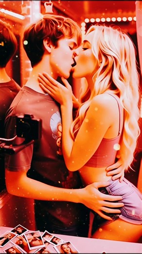 That first kiss magic 💋✨ Who remembers their heart racing like this? Tag your crush! #EternalLipLock