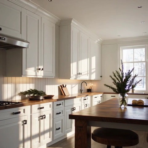 🏆 We Compete — and Win — Against the Big-Box Stores! 🏆 Thinking about buying cabinets from Lowe’s or Home Depot? Before you do, give Premium Cabinets of St. Louis a chance to compete. Here’s what you’ll get with us: ✔️ Factory-direct pricing — save 30–40% compared to retail ✔️ Professional installation included — handled start to finish by our own trusted team ✔️ 0% financing available ✔️ Guaranteed installation by Christmas when booked in November ✔️ Free floating shelves when you bring us an