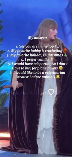 My q&a #erastour #taylorsversion ‪@MastermindSwiftie.13‬ ‪@Ivy.ৎ‬ @‪@TheDuolingoLover2K6‬ tysm for asking