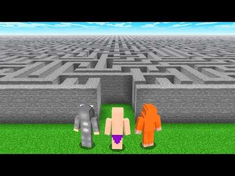 Minecraft, but the world is a MAZE